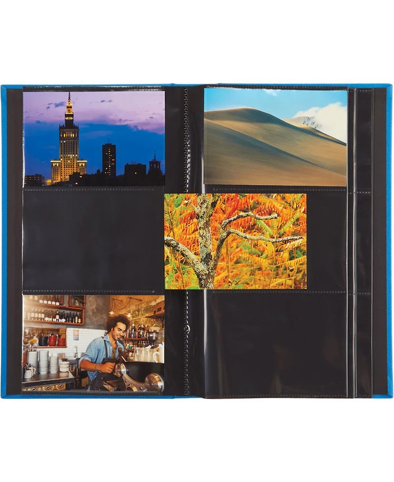 Itoya Profolio Deluxe Photo Album, Holds 240 4x6" Pictures, 3-Up