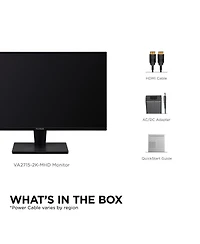 ViewSonic Va2715-2K-mhd 16:9 Wqhd VA Led Monitor