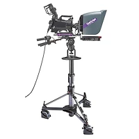 Libec Rsp-750PD(S) Professional Pedestal System for Studio Broadcasting with RHP75 Head, P110 Pedestal, Extra Ph-8B Handle, Supports 37.5 lbs