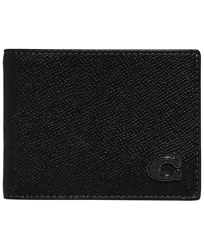 Coach Men's Leather Slim Billfold Wallet