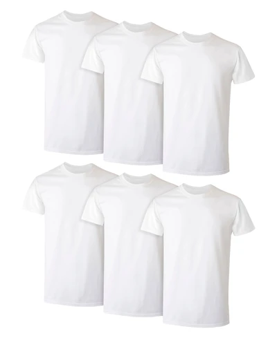 Hanes Men's Ultimate Crewneck Undershirts, 6-Pack