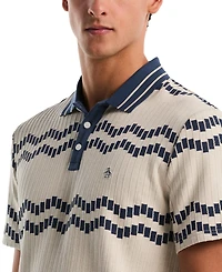 Original Penguin Men's Patterned Polo Shirt