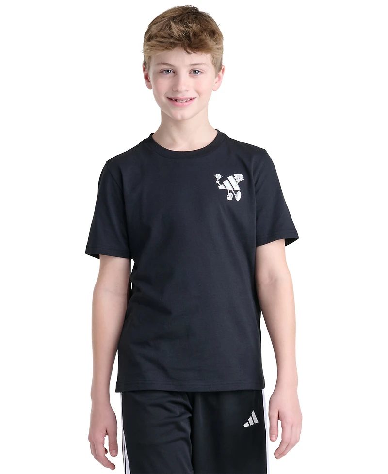 adidas Boys' 8-20 Serving Up Sport Short-Sleeve T-Shirt