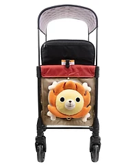 WonderFold Wagon One-Piece Sunny Double Stroller Wagon