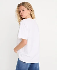Good American Women's Short-Sleeve Oversized T-Shirt