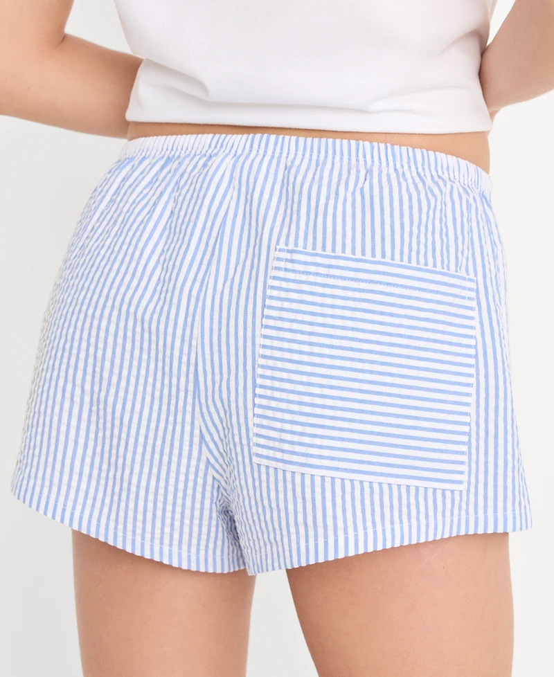 Good American Women's High- Rise Pull-On Shorts