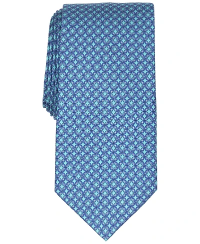 Club Room Men's Huntington Geometric Pattern Silk Tie, Macy's Exclusive