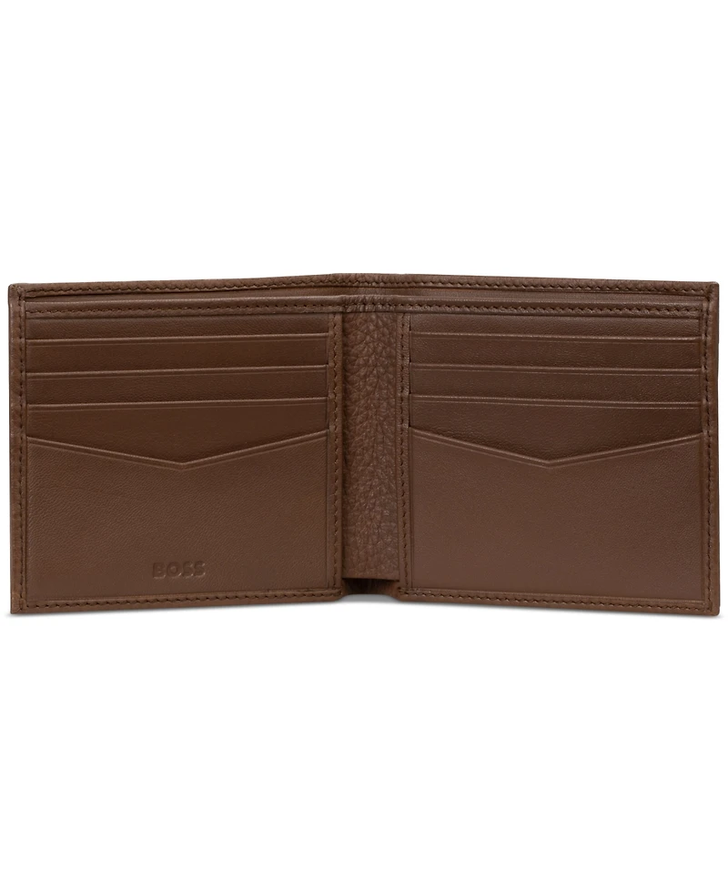 Hugo Boss Men's New Crosstown Bifold Leather Wallet
