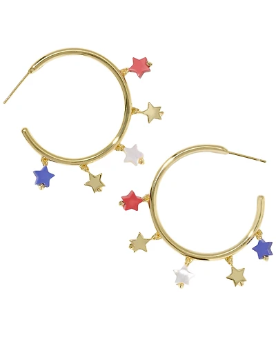 Kendra Scott 14k Gold-Plated Camila Hoop Earrings
