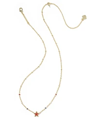 Kendra Scott 14k Gold-Plated Mini Cassidy Short Pendant Necklace