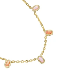 Kendra Scott 14k Gold-Plated Mini Elisa Strand Necklace