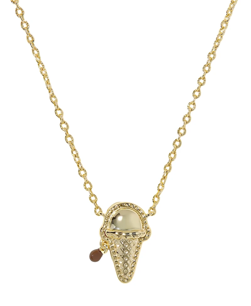 Kendra Scott Imitation Pearl Ice-Cream Short Pendant Necklace