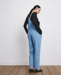 Mango Women's Maternity Denim Dungarees