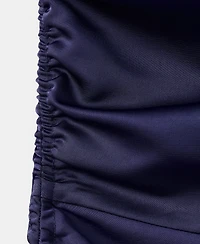 Mango Women's Side Ruched Asymmetric Dress