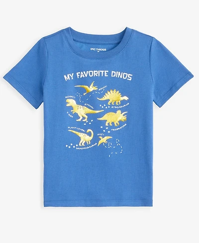 Epic Threads Toddler Boys' 12M-5T Dinosaur T-Shirt, Macy's Exclusive