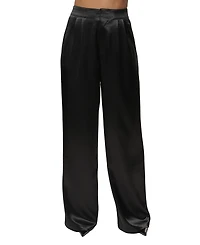 Jluxlabel Womens Thea Satin Pants