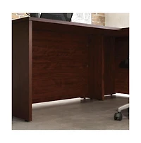 Sauder Affirm Desk Return, Classic Cherry finish