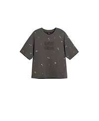 Desigual Women's Plain T-shirt appliques