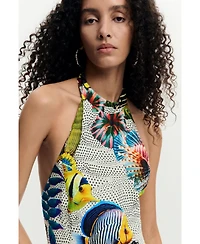 Desigual Women's Round Neck Dress