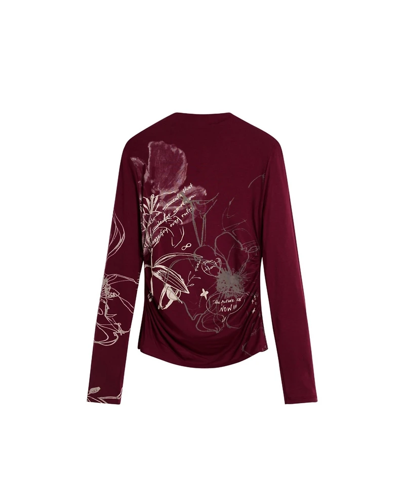 Desigual Women's Printed long-sleeve t-shirt