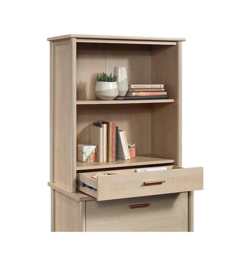 Sauder Whitaker Point Commercial Office Hutch, Maple finish