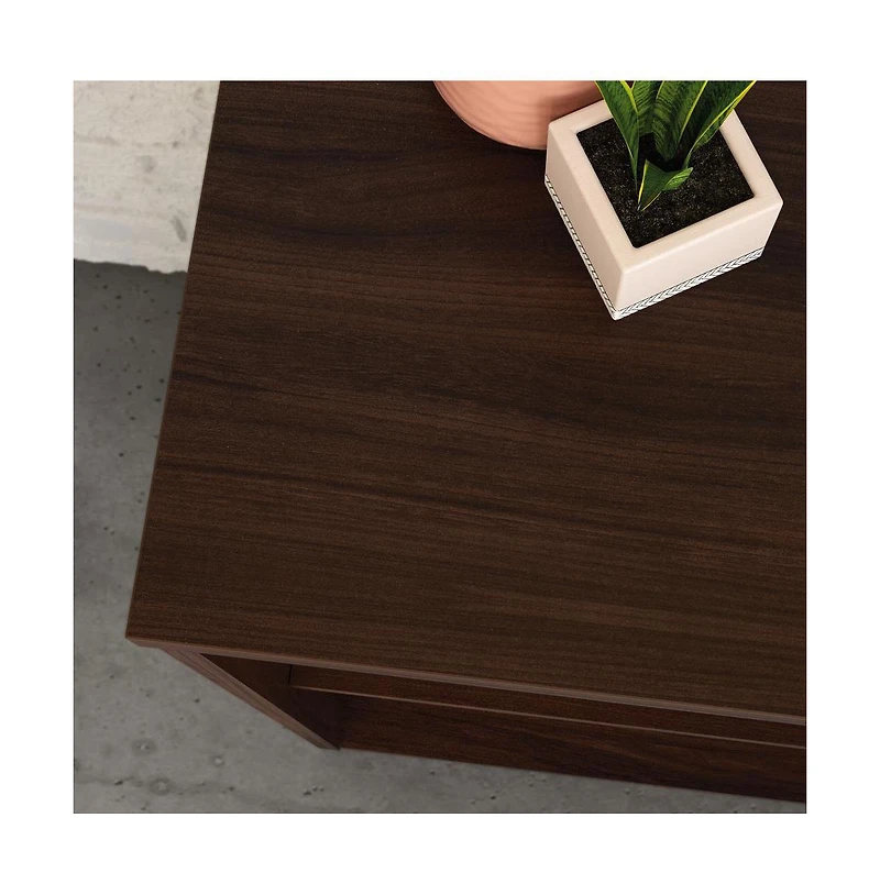 Sauder Affirm Commercial Office Bookcase, Hudson Elm finish