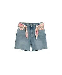 Desigual Women's Embroidered denim shorts
