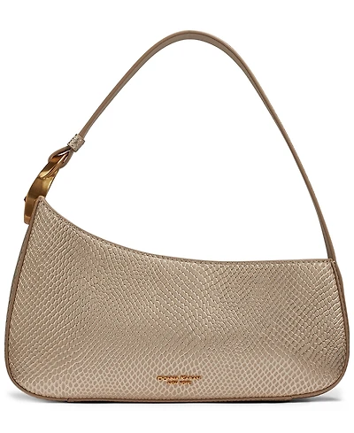 Donna Karan New York Jersey Snake Small Shoulder Handbag