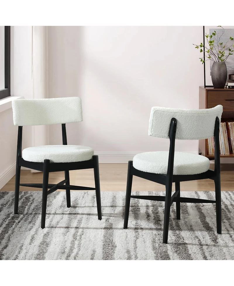 Streamdale Furniture Mid Century Modern Dining Chairs (MP2/Carton)