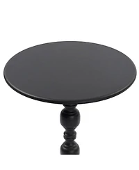 Streamdale Furniture Vintage Metal Round Coffee/End Table