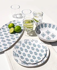 Abode Homewares Kashmir Melamine 8.3" Oval Serving Platter