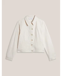Hobbs London Women's Selborne Boxy Cropped Denim Jacket