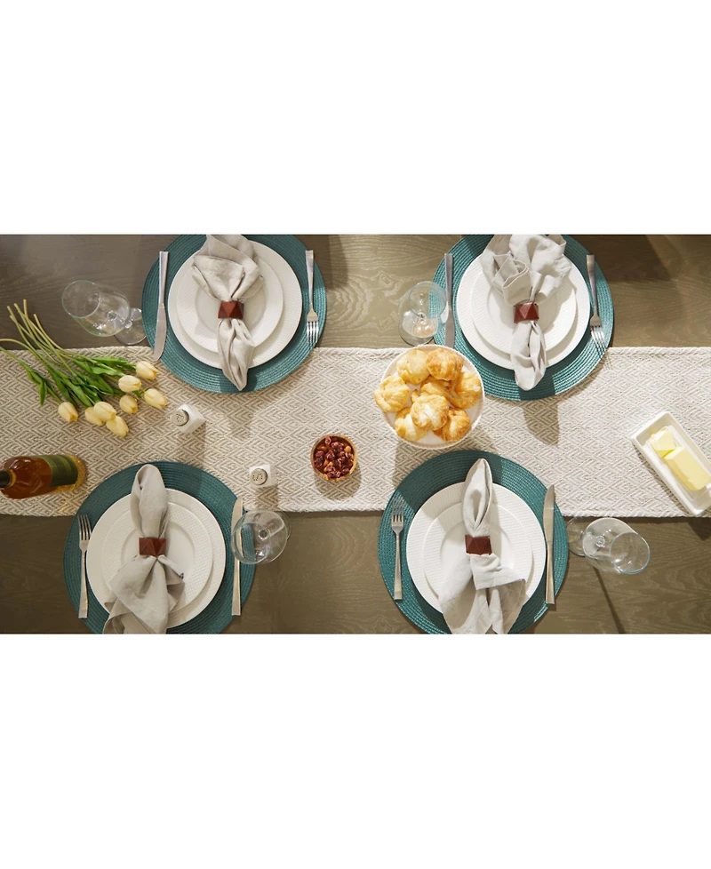Design Imports Diamond Table Runner, 15" x 72"