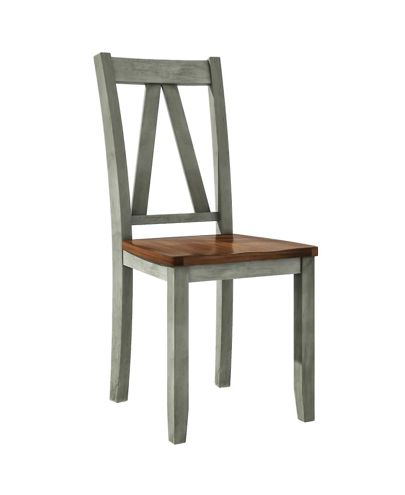 Streamdale Furniture Farmhouse 6-Piece Dining Set with Bench and 4 Chairs