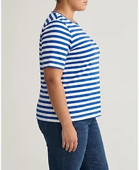 Universal Standard Plus Maia Stovepipe Sleeve Tee