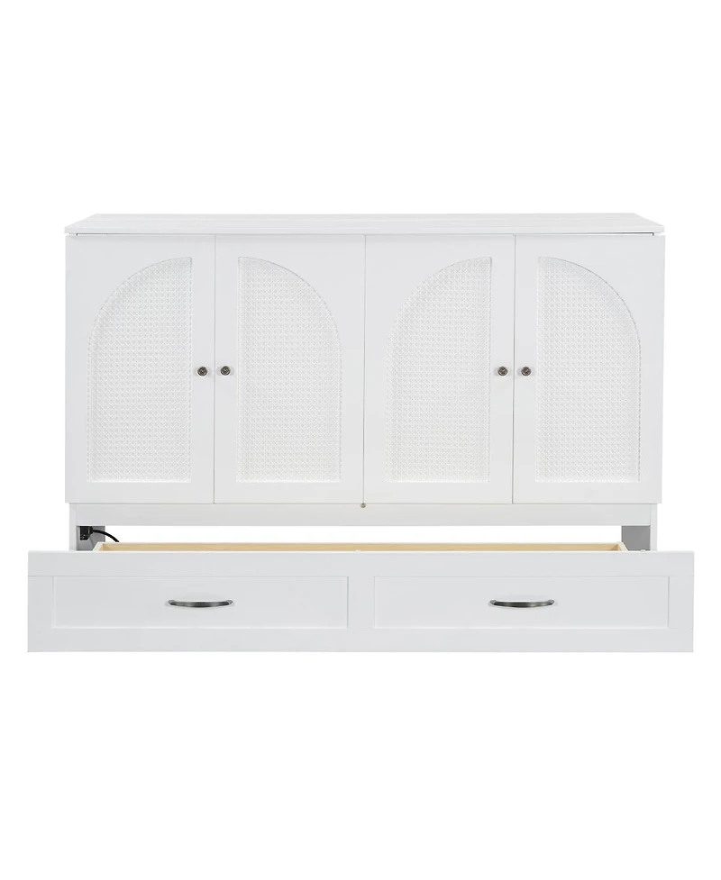 Streamdale Furniture Murphy Bed with Large Drawers