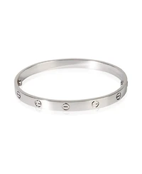 Pre-Owned Cartier White Gold Love Bracelet