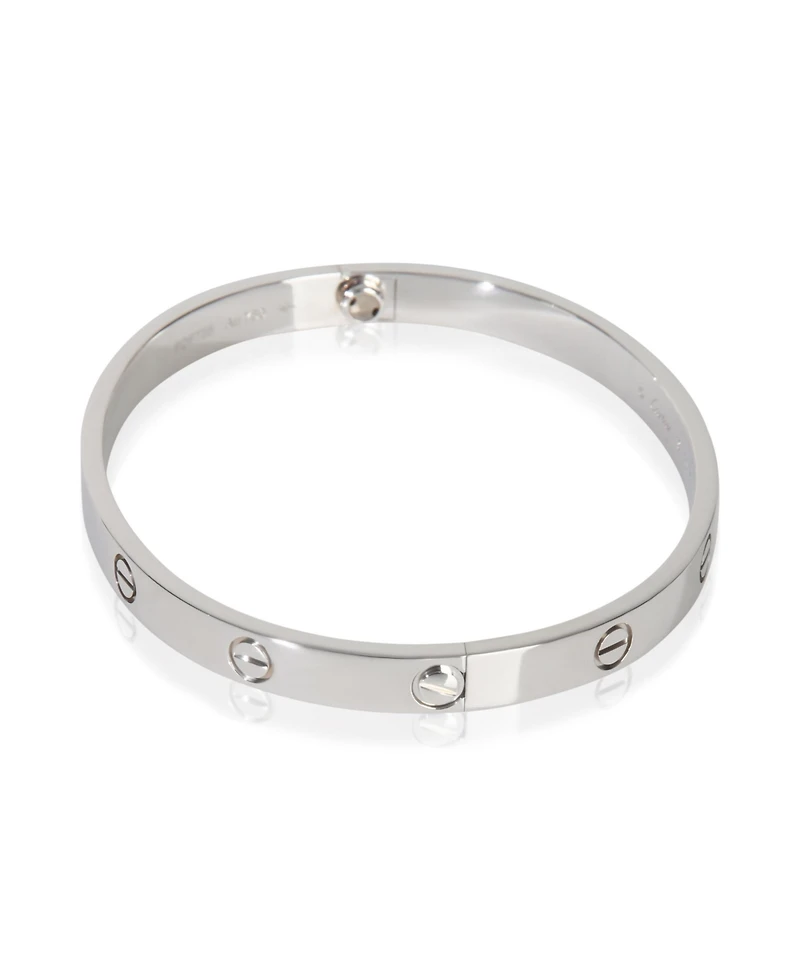 Pre-Owned Cartier White Gold Love Bracelet