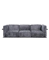 Streamdale Furniture Fashionable modular chenille sofa with iron and wood frame