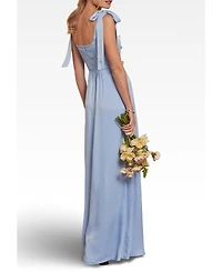 Maids to Measure Women's Allegra Tie Shoulder Bridesmaid Dress
