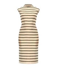 Ivonne Women's Striped Jersey Midi Dress