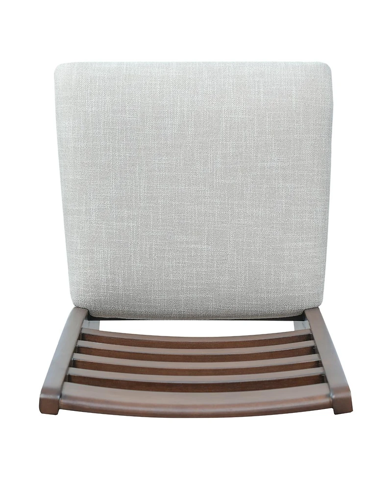 Streamdale Furniture Farmhouse Upholstered Dining Chairs Set.