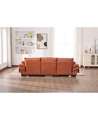 Streamdale Furniture Cloud Modular Corduroy Sectional Sofa