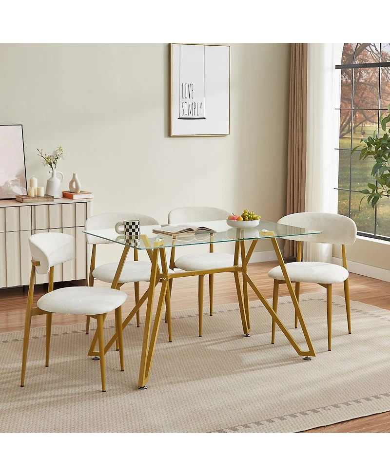 Streamdale Furniture Modern Farmhouse Dining Chairs (Set of 2)