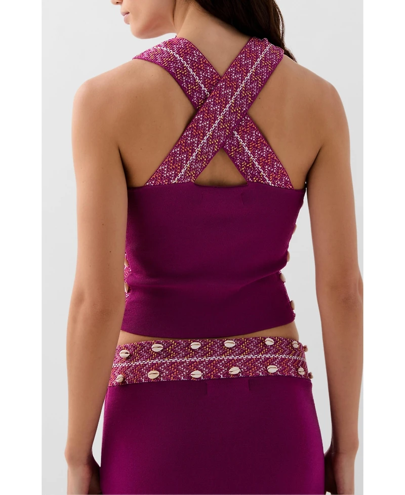 Scalpers Women's Shell Knit Top