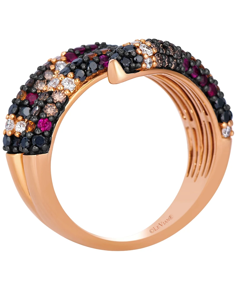 Le Vian Spessartite (5/8 ct. t.w.) & Diamond (1-1/4 ct. t.w.) Ring in 14k Strawberry Gold