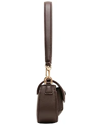 Anne Klein Convertible Flap Small Shoulder Handbag