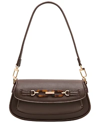 Anne Klein Convertible Flap Small Shoulder Handbag