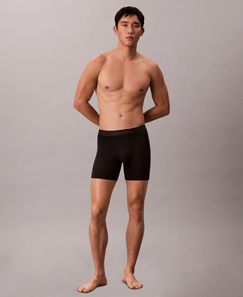 Calvin Klein Men's Ultra Soft Modal Boxer Briefs, 3-Pack
