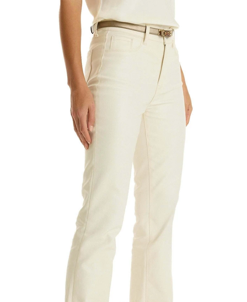 The Noli Shop Women's Aria Coated Flare Jean